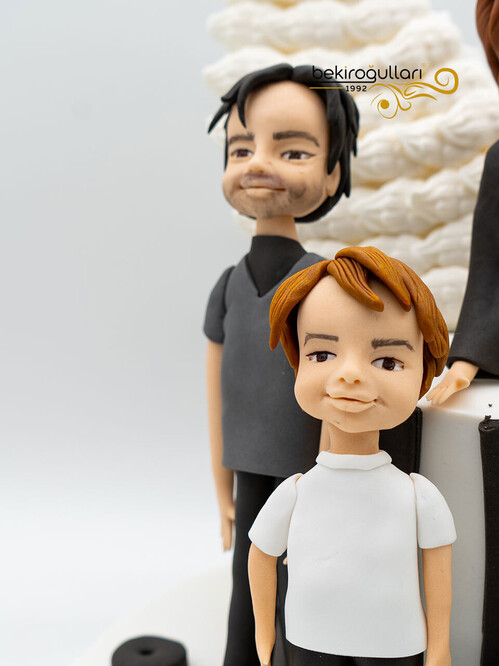 Aile Temalı Konsept Pasta