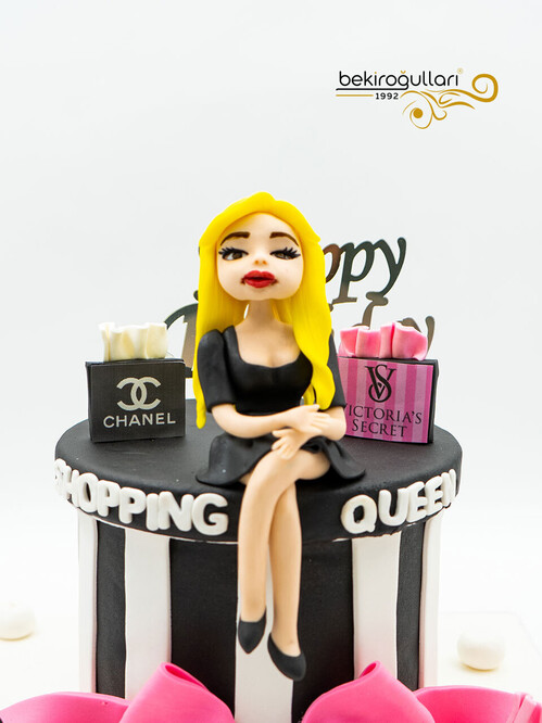 Alışveriş Detaylı Figür Konsept Pasta