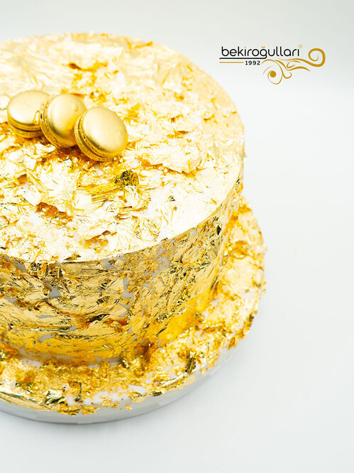Altın Kaplama Pasta