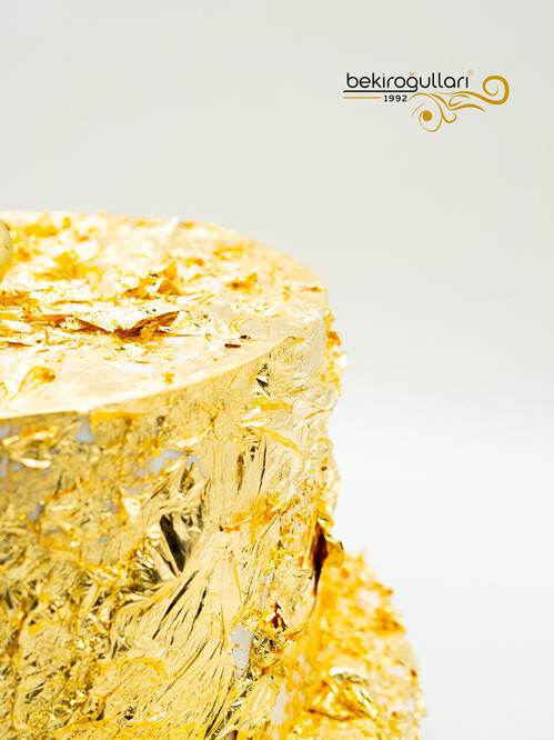 Altın Kaplama Pasta