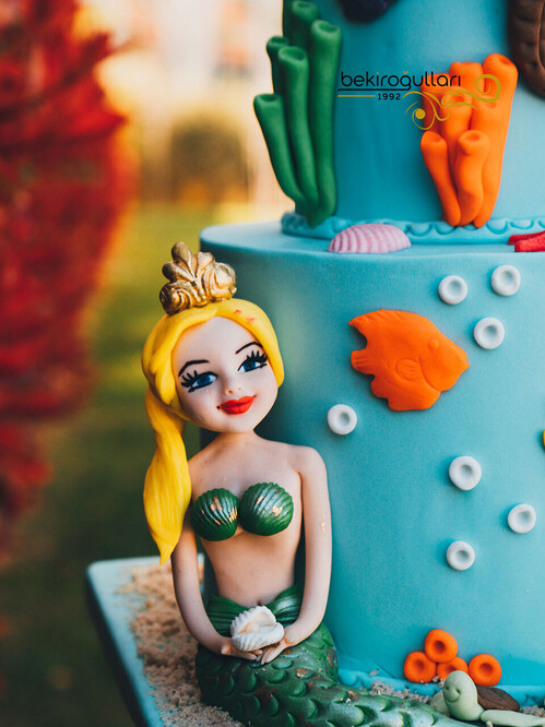 Atlantis Temalı Konsept Pasta