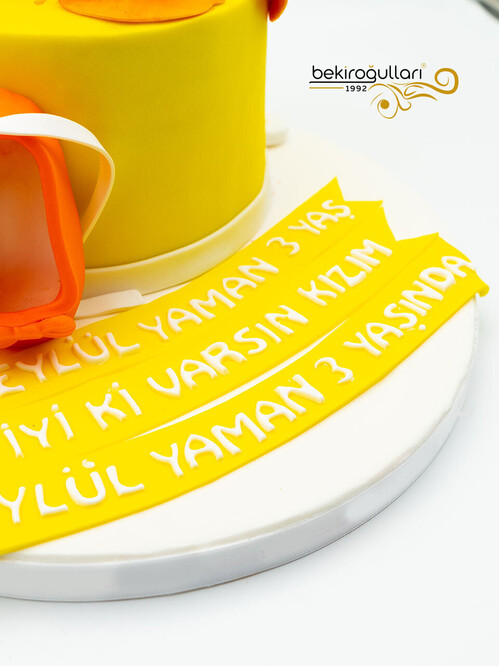 Balerin Temalı Konsept Pasta