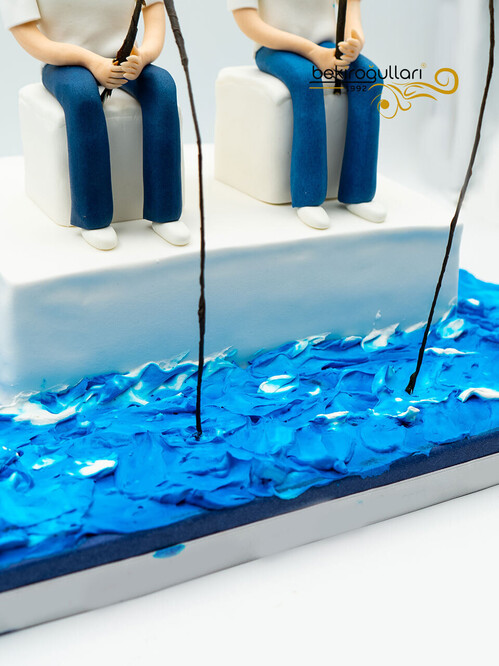 Balık Tutan Konsept Pasta