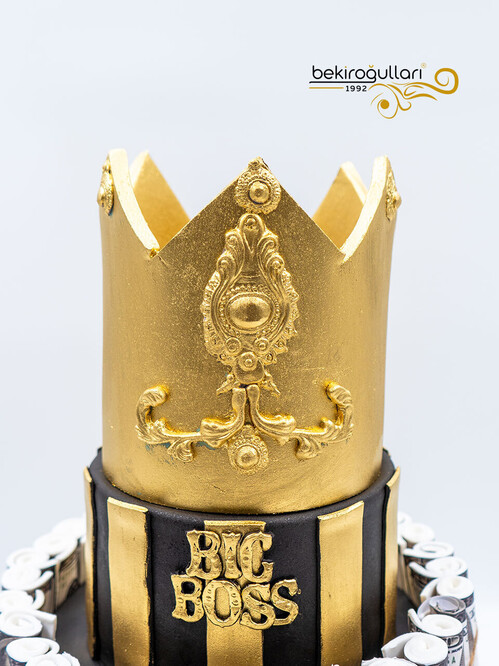 Boss Temalı Konsept Pasta