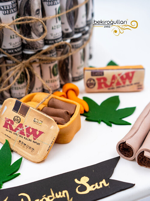 Boss Temalı Konsept Pasta