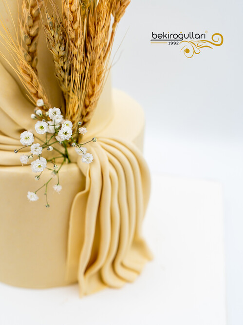 Buğday Temalı Minimal Pasta