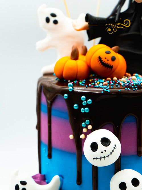 Cadı Model Halloween Konsept Pasta