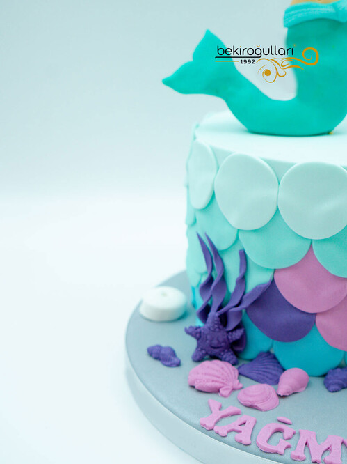 Deniz Kızı Konsept Pasta