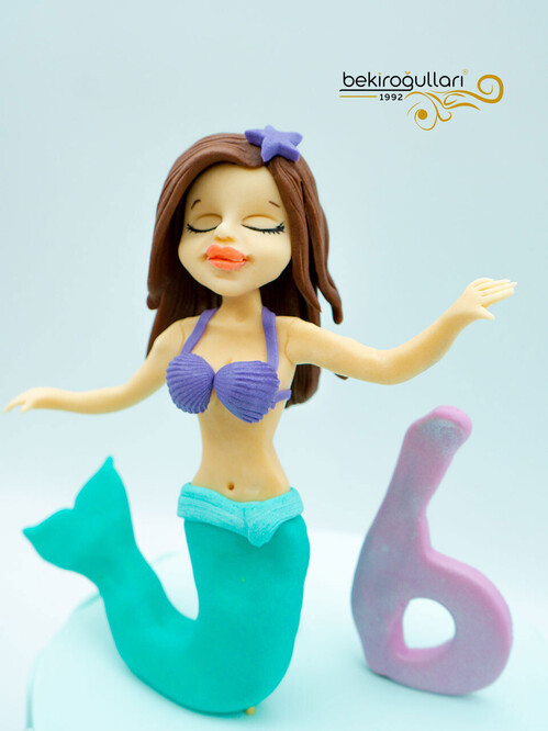 Deniz Kızı Konsept Pasta