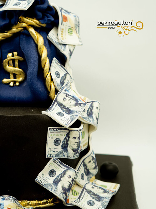 Dolar Kese Detaylı Pasta