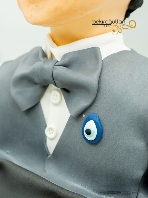 Erkek Çocuk Tasarım Benzetme Pasta