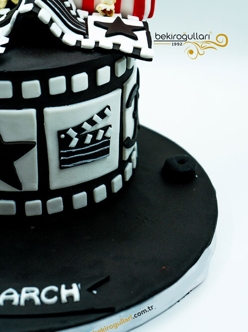 Film Şeridi Temalı Pasta