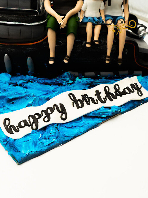 Gemi Detaylı Aile Konsept Pasta