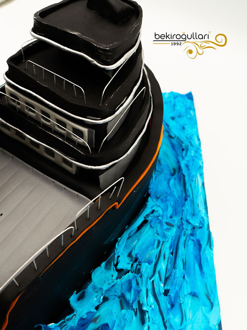 Gemi Detaylı Aile Konsept Pasta