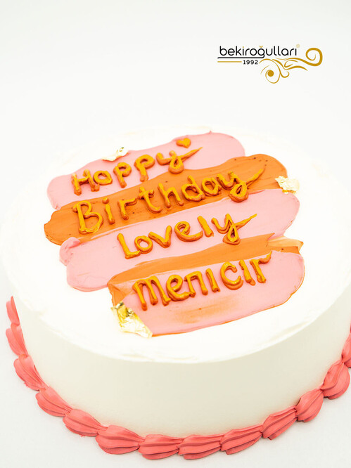 Gold Detaylı Sıvama Pasta