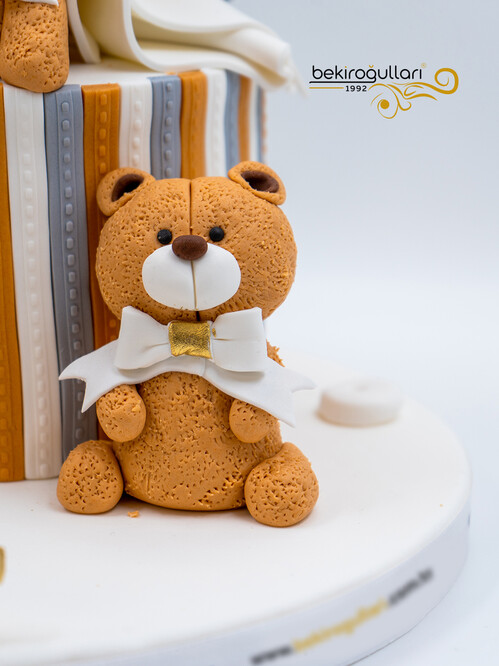 Harf Küpleri Ayıcıklı Konsept Pasta