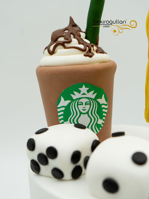 İçecek Temalı Konsept Pasta