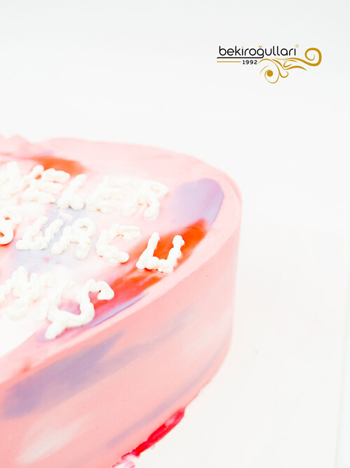 Kalp Naked Sıvama Pasta