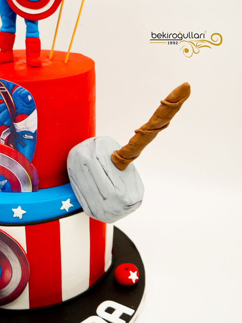 Kaptan Amerika Konsept Pasta