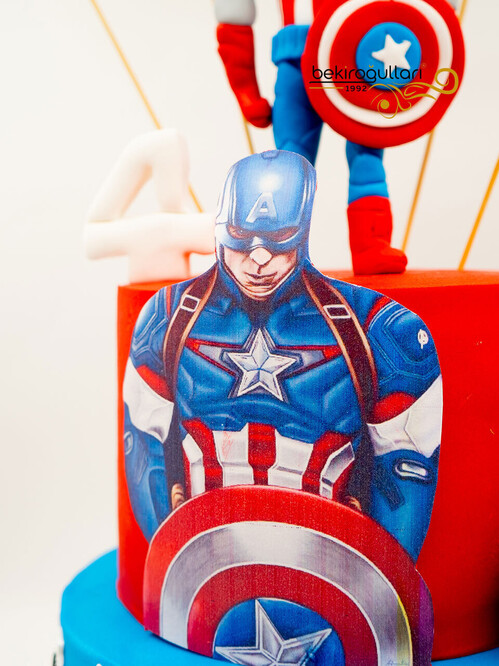 Kaptan Amerika Konsept Pasta