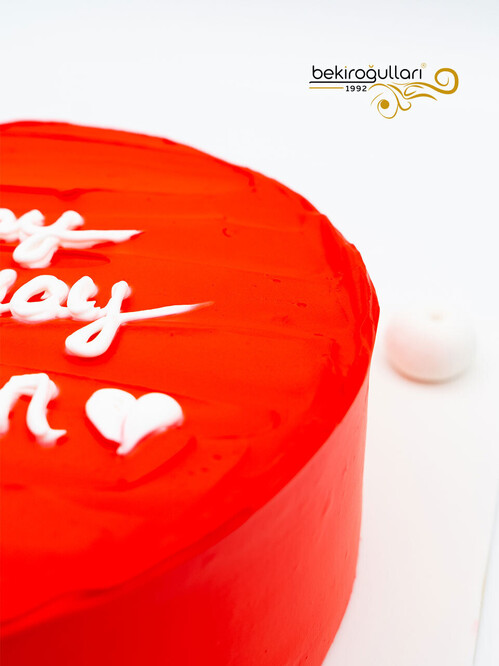 Kırmızı Sıvama Naked Konsept Pasta