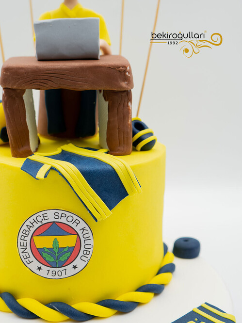 Kişisel Detaylı Taraftar Konsept Pasta