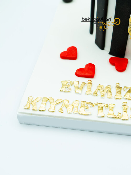 Kişisel Detaylı Tasarım Pasta