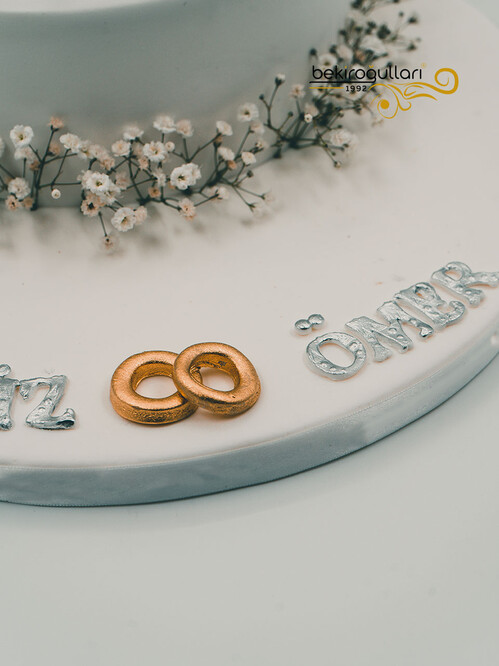 Küçük Çiçek Detaylı Konsept Pasta