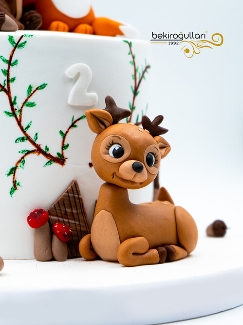 Küçük Hayvanlar Model Konsept Pasta