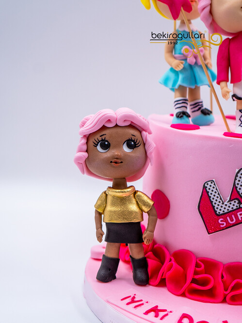 Lol Surprise Figürlü Konsept Pasta