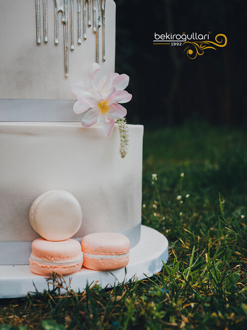 Makaron Detaylı Kuşaklı Konsept Minimal Pasta