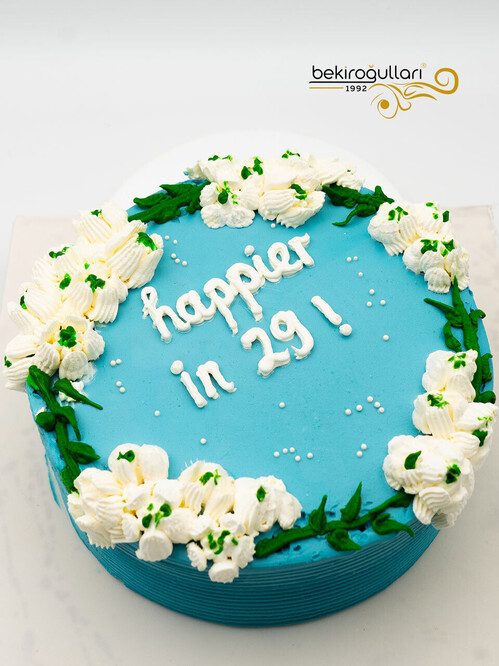 Mavi Naked Sıvama Pasta