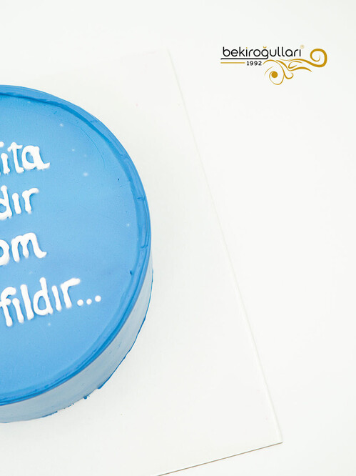 Mavi Naked Sıvama Pasta