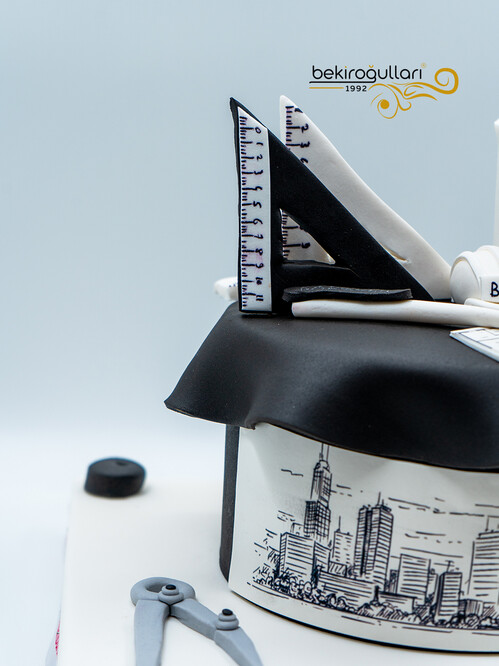 Mimar Mühendis Temalı Konsept Pasta