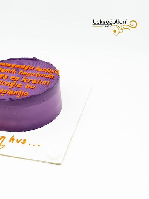 Mor Naked Sıvama Pasta