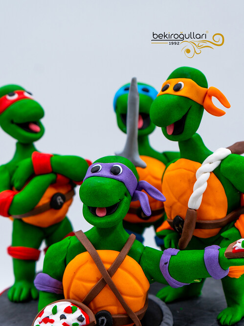 Ninja Kaplumbağalar Konsept Pasta