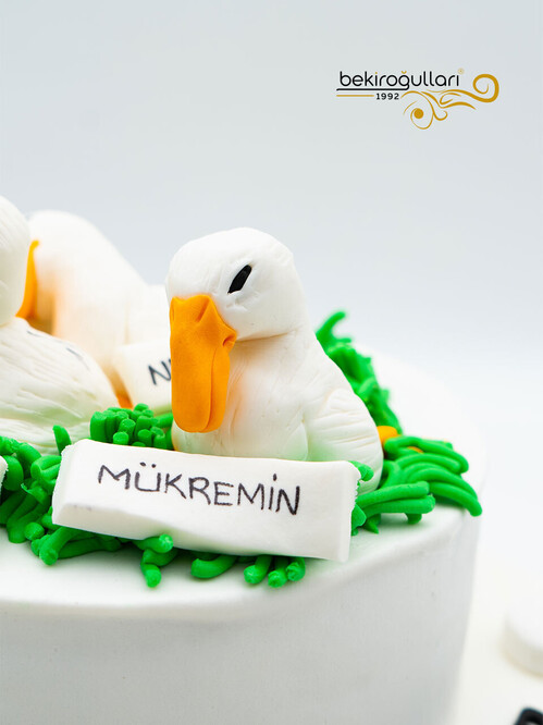Ördek Temalı Konsept Pasta