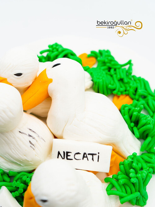 Ördek Temalı Konsept Pasta