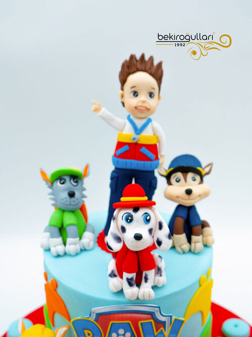 Paw Patrol Tasarım Pasta