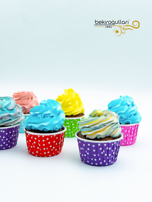 Renkli Cupcake