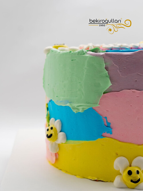 Renkli Sıvama Naked Konsept Pasta