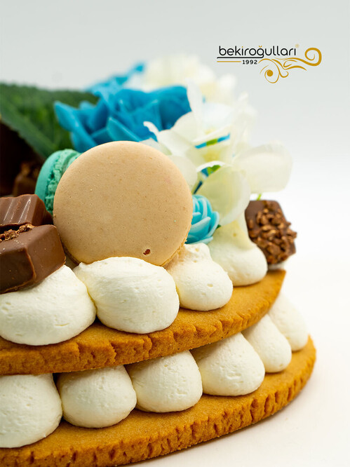 S Harfi Meyveli Konsept Harf Pasta