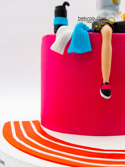 Şampiyon Sporcu Konsept Pasta