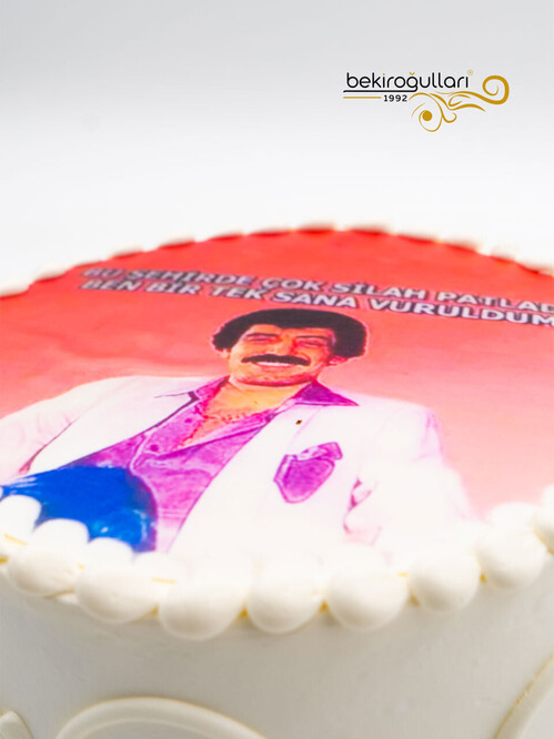 Sanatçı Resimli Yuvarlak Pasta