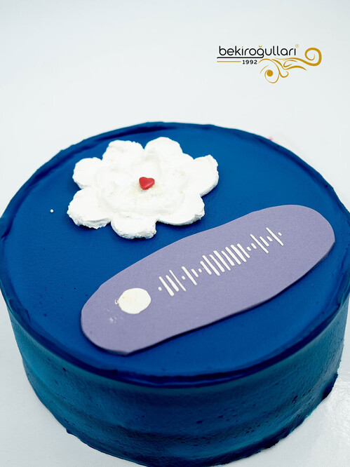 Şarkı Detaylı Sıvama Pasta