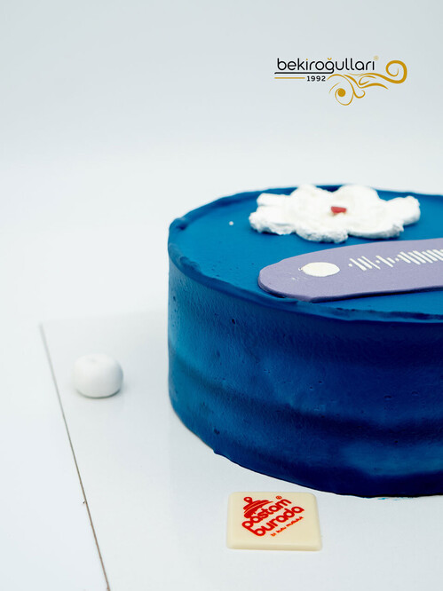 Şarkı Detaylı Sıvama Pasta