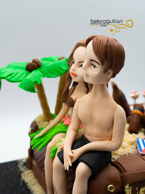 Sevgili Detaylı Tasarım Pasta