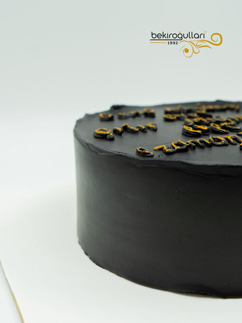 Siyah Naked Sıvama Pasta