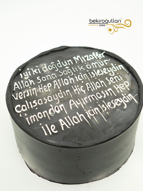 Siyah Naked Sıvama Pasta