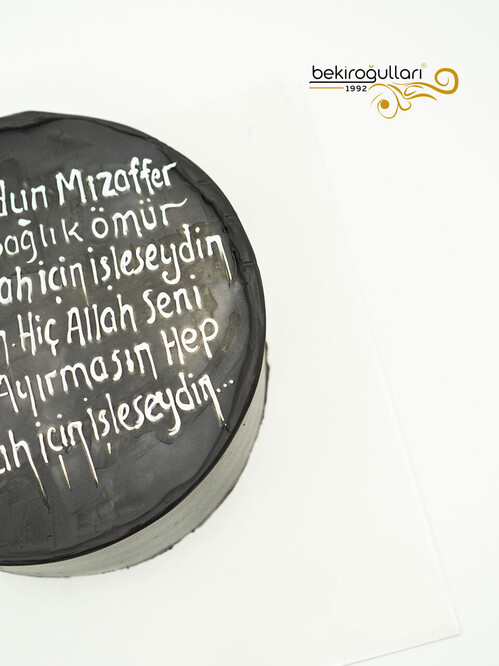 Siyah Naked Sıvama Pasta